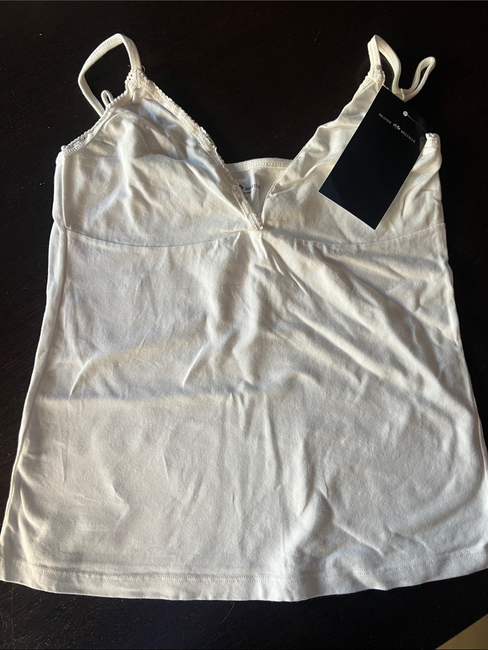 Brandy Melville Amara Tank - White - NWT - Sold Out Online